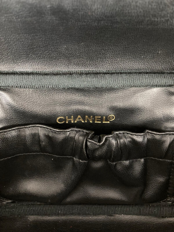[PRE-ORDER] CHANEL Vintage Caviar Leather Vanity Pouch Bag