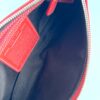 Coach Red Leather Shoulder Bag Pochette