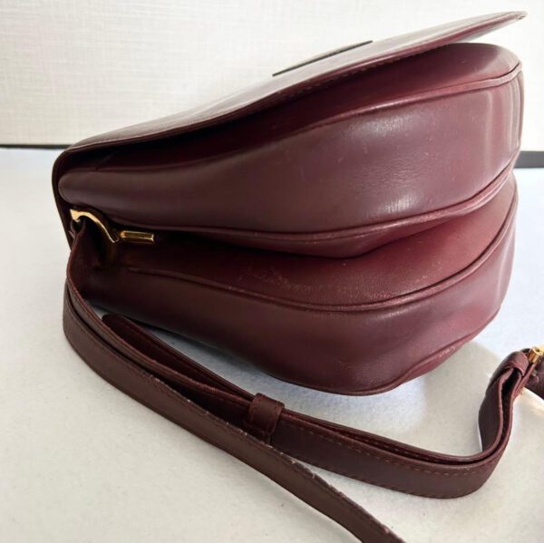 [PRE-ORDER] Cartier Vintage Burgundy Leather Bag | Authentic Pre-Owned
