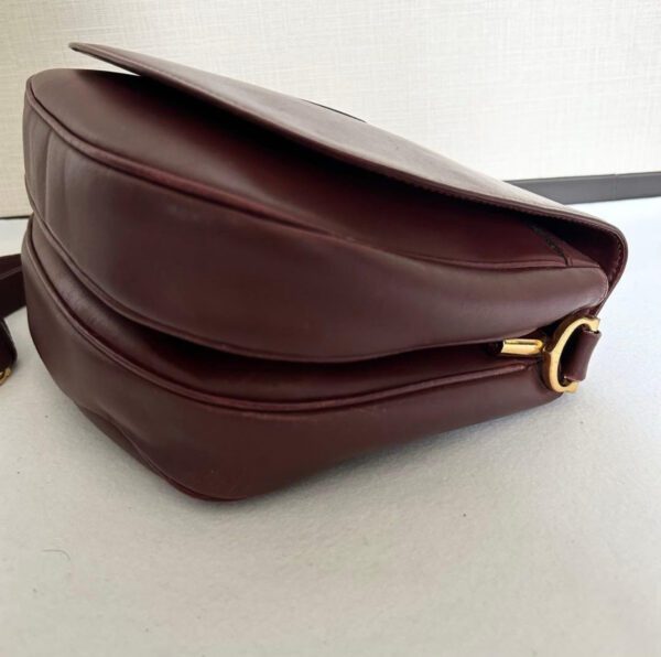 [PRE-ORDER] Cartier Vintage Burgundy Leather Bag | Authentic Pre-Owned