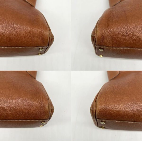 [PRE-ORDER] Vintage Cartier Marcello Tote Bag Brown Grained Leather | Authentic Pre-Owned