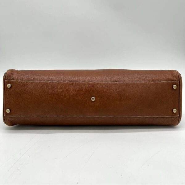[PRE-ORDER] Vintage Cartier Marcello Tote Bag Brown Grained Leather | Authentic Pre-Owned