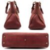 [PRE-ORDER] Cartier Marcello Handbag Brown Leather Vintage Top Handle Bag Authentic Pre-Owned