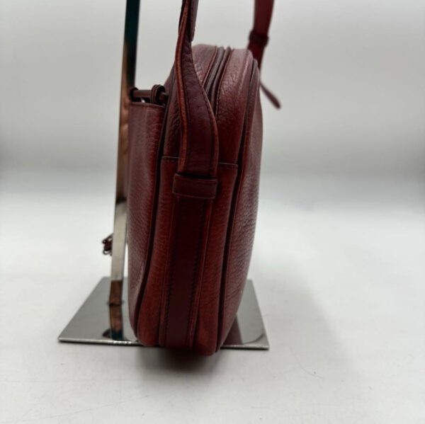 [PRE-ORDER] Cartier Vintage Mini Shoulder Bag Bordeaux Leather Crossbody with Tassel Authentic Pre-Owned
