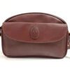 [PRE-ORDER] Cartier Must Line Burgundy Leather Crossbody Shoulder Bag Gold Hardware Authentic Pre-Owned