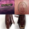 [PRE-ORDER] Cartier Must Line Burgundy Leather Crossbody Shoulder Bag Gold Hardware Authentic Pre-Owned