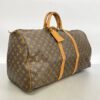 [PRE-ORDER] Louis Vuitton Monogram Keepall 55 M41424 Brown Boston Bag Authentic Pre-Owned