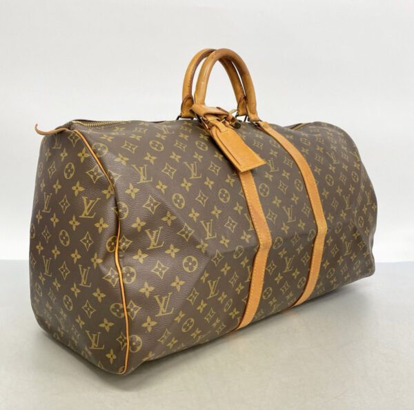 [PRE-ORDER] Louis Vuitton Monogram Keepall 55 M41424 Brown Boston Bag Authentic Pre-Owned