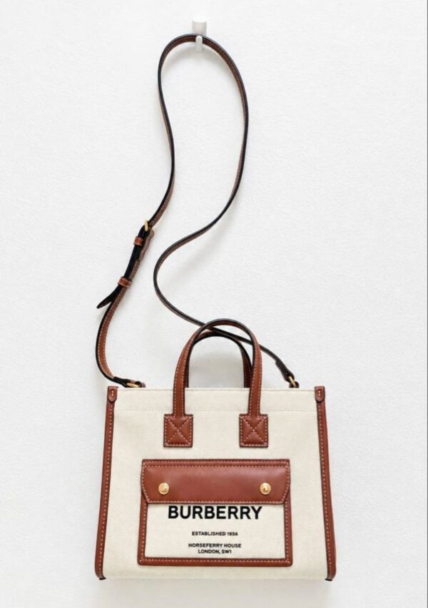 [PRE-ORDER] Burberry Mini Freya Tote Bag 2-Way Authentic Pre-Owned