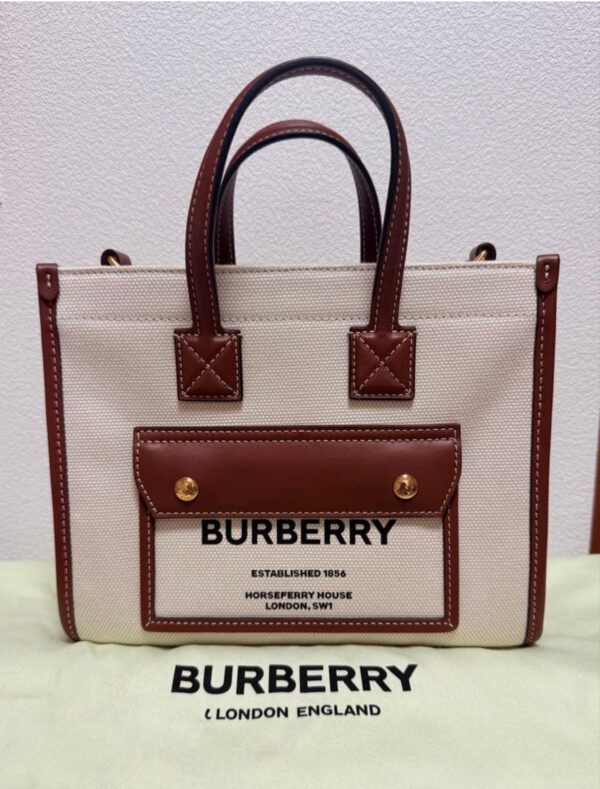 [PRE-ORDER] Burberry Mini Freya Tote Bag 2-Way Authentic Pre-Owned