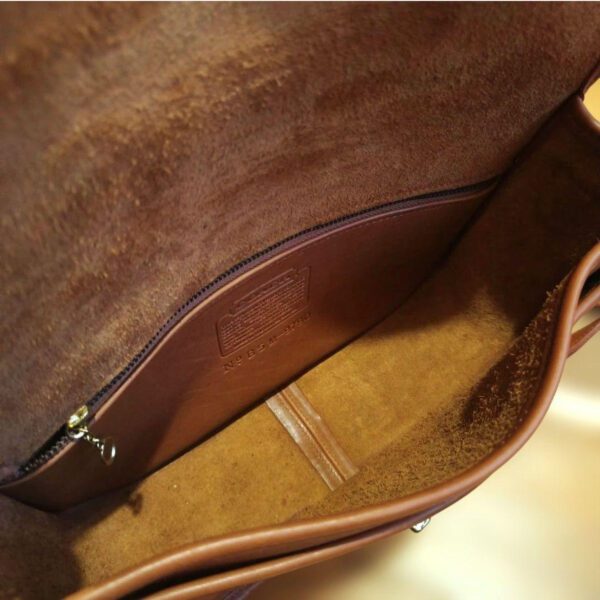 [PRE-ORDER] Authentic Vintage COACH 9790 TAN Old Coach Leather Shoulder Bag – Made in USA