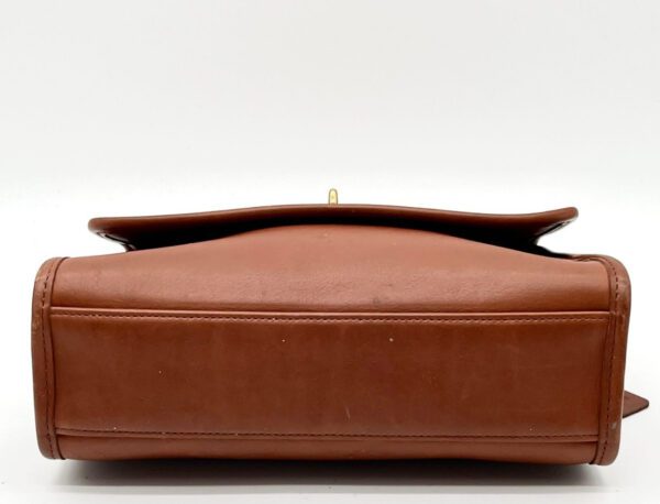 [PRE-ORDER] COACH Vintage 9870 Leather Brown Shoulder Bag with Strap | Authentic Pre-Owned