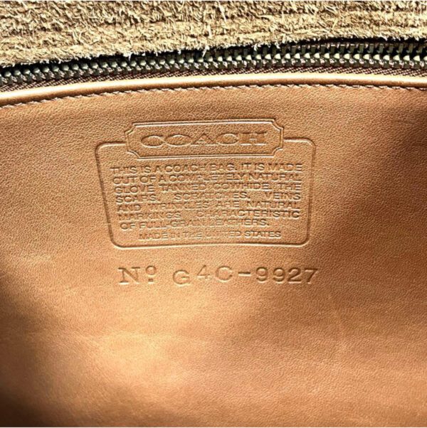 [PRE-ORDER] Vintage COACH Willis 2-Way Shoulder Bag – Brown | Authentic Pre-Owned