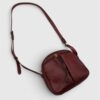 [PRE-ORDER] Cartier Vintage Mini Shoulder Bag Bordeaux Leather Crossbody with Tassel Authentic Pre-Owned