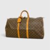 [PRE-ORDER] Louis Vuitton Monogram Keepall 55 M41424 Brown Boston Bag Authentic Pre-Owned