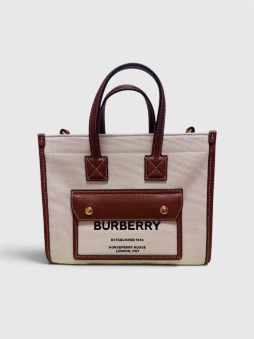 [PRE-ORDER] Burberry Mini Freya Tote Bag 2-Way Authentic Pre-Owned