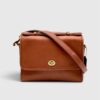 [PRE-ORDER] COACH Vintage 9870 Leather Brown Shoulder Bag with Strap | Authentic Pre-Owned