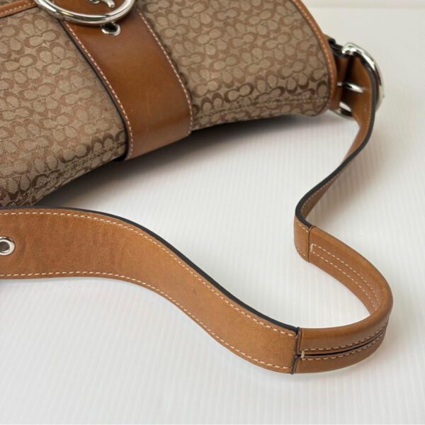 [PRE-ORDER] Coach Soho Mini Signature Shoulder Bag Y2K Brown | Authentic Pre-Owned